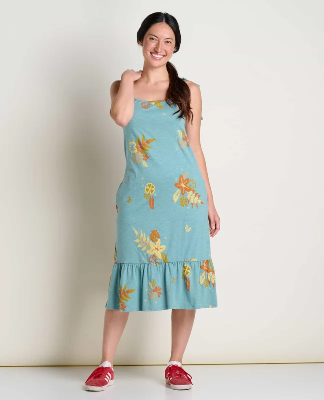 Dandelion Midi Dress Elegant Satin Slip Midi Dress