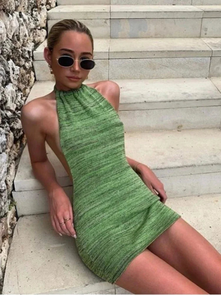 Green Mini Dress