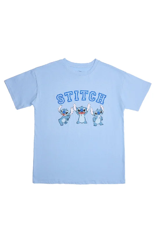 Stitch Graphic Classic Tee Polka Dot Checkered Tartan