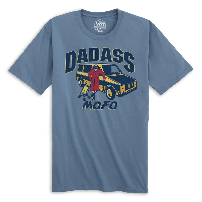 Dadass Organic Cotton T-shirt Front Pockets Side Pockets Patch Pockets