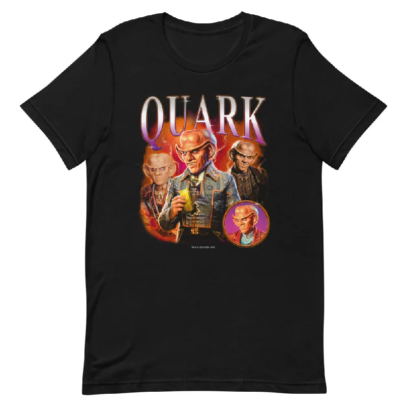 Star Trek: Deep Space Nine Quark Heartthrob Unisex T-Shirt Collared T-Shirt Boat Neck A-Line