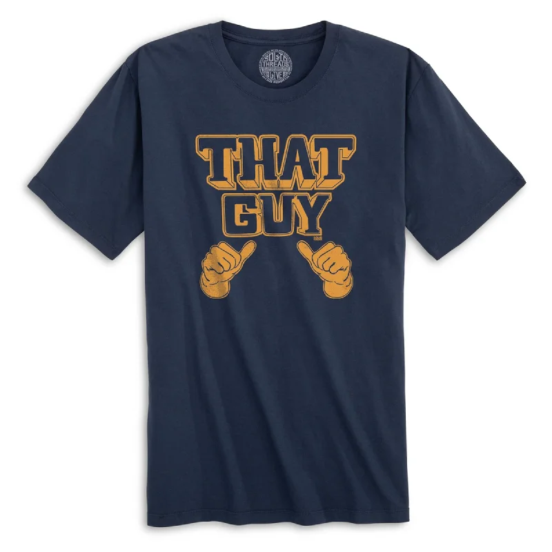 That Guy Organic Cotton T-shirt Silk Blend Satin Velvet