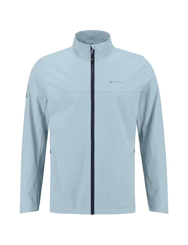 AR Active Softshell Jacket Pale Blue | Men V-Neck Jacket Boat Neck Jacket Square Neck Jacket