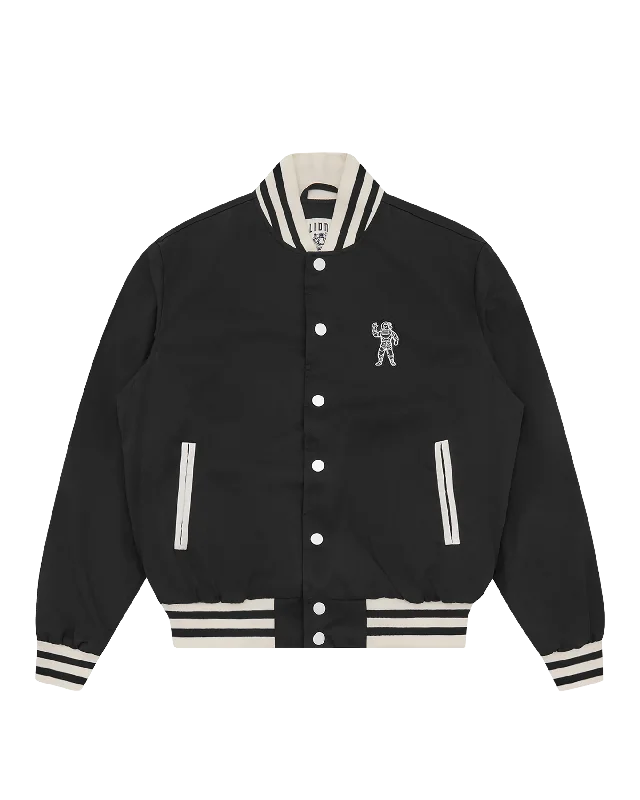 Arch Logo Lightweight Varsity Jacket Jacket Blazer Coat