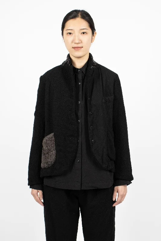 Cumulus Wool Jacket Black Corduroy Jacket Velvet Jacket Brocade Jacket