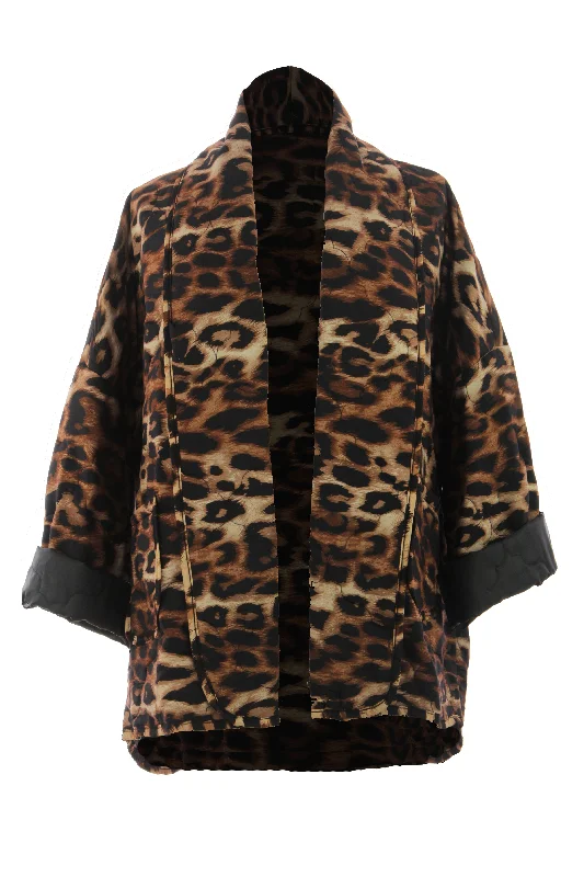 Leopard Print Padded Jacket Striped Jacket Polka Dot Jacket Floral Jacket