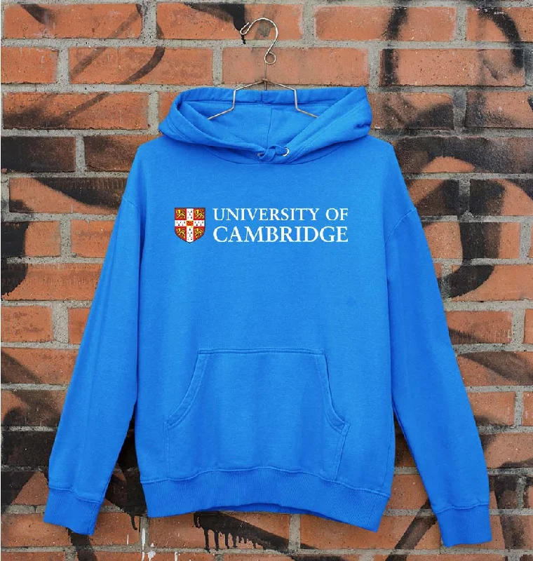 Cambridge University Unisex Hoodie for Men/Women Hoodie with Pocket Utility Practical