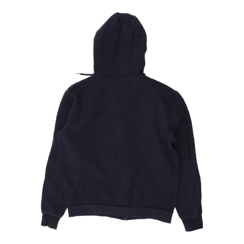 Diesel Mens Navy Full Zip Hoodie | Designer Streetwear Sportswear Hoody VTG Hoodie with Thumb Holes Functional Cozy