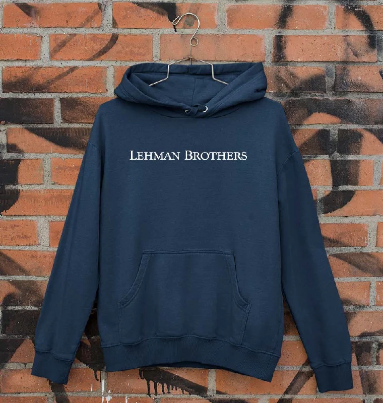 Lehman Brothers Unisex Hoodie for Men/Women Hoodie with Double Zipper Versatile Adjustable