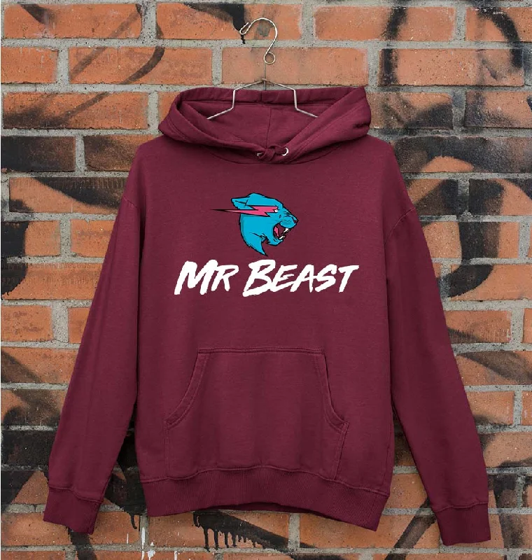 mrbeast Unisex Hoodie for Men/Women Hoodie with Lining Warm Insulated