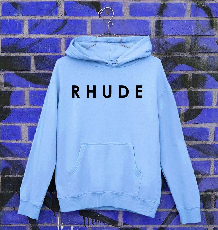 rhude Unisex Hoodie for Men/Women Oversized Hoodie Comfort Casual