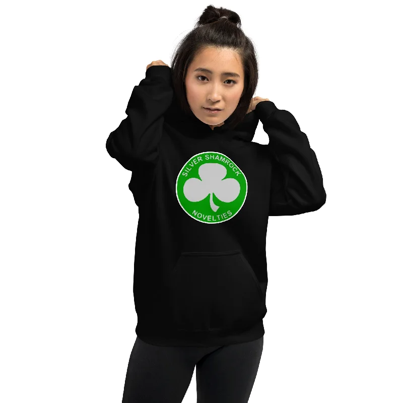 Silver Shamrock Novelties Halloween Hoodie Sweatshirt Hoodie with Cropped Fit Short Trendy