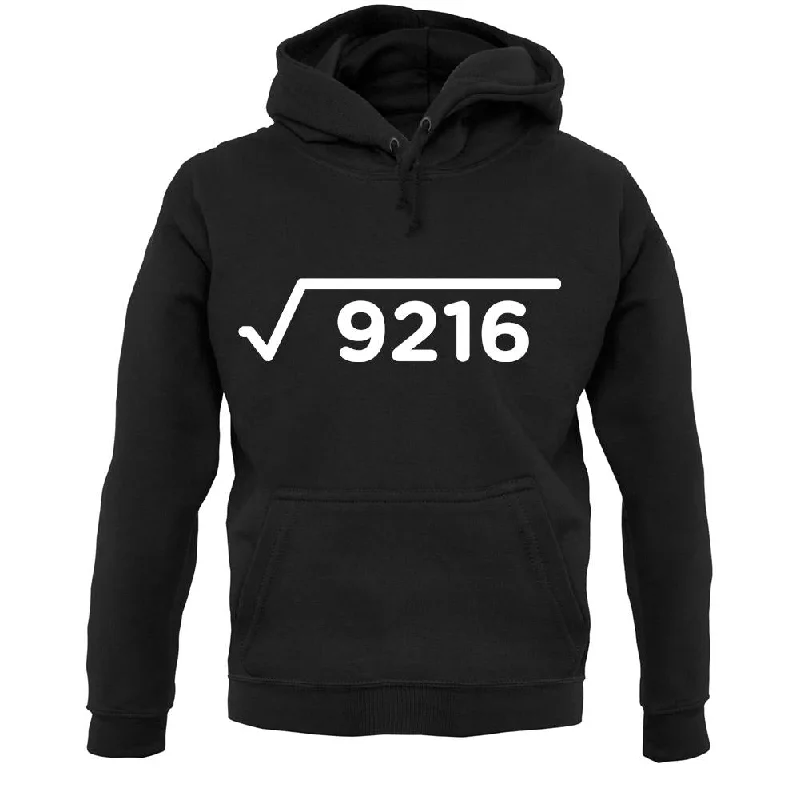 Square Root Birthday 96 Unisex Hoodie Hoodie with Elastic Waist Stretchable Comfortable