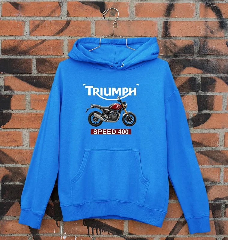 Triumph Speed 400 Unisex Hoodie for Men/Women Hoodie with Fur Luxurious Winter