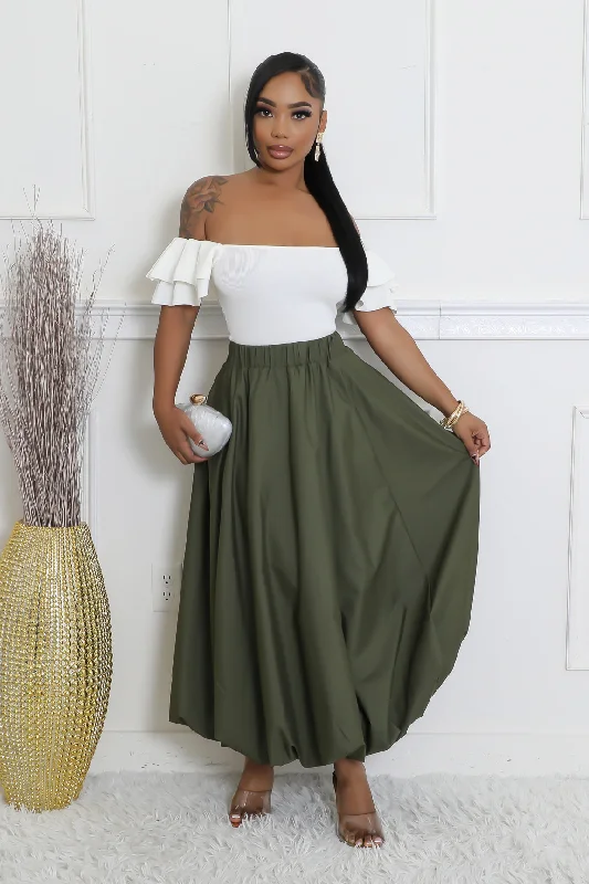 Love Interest Skirt silk skirt luxurious