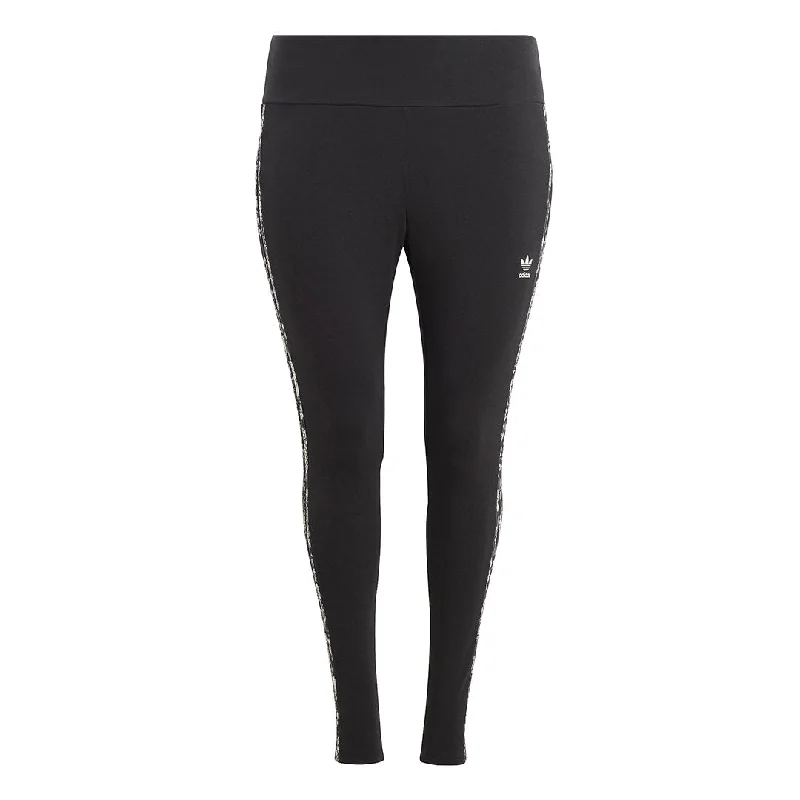 adidas - Women's 3-Stripes Print Leggings (Plus Size) (IB8795) Comfortable Workout Fitness Leggings