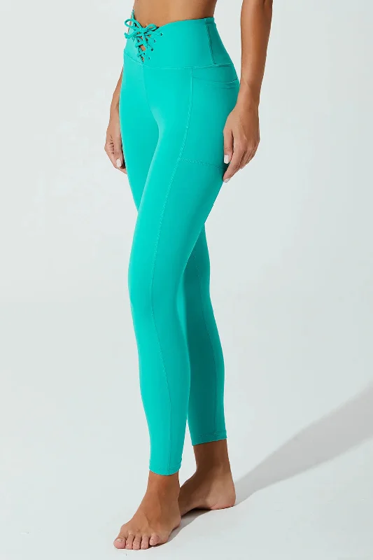 Charlise High Waist Legging - Java Trendy Minimalist Leggings