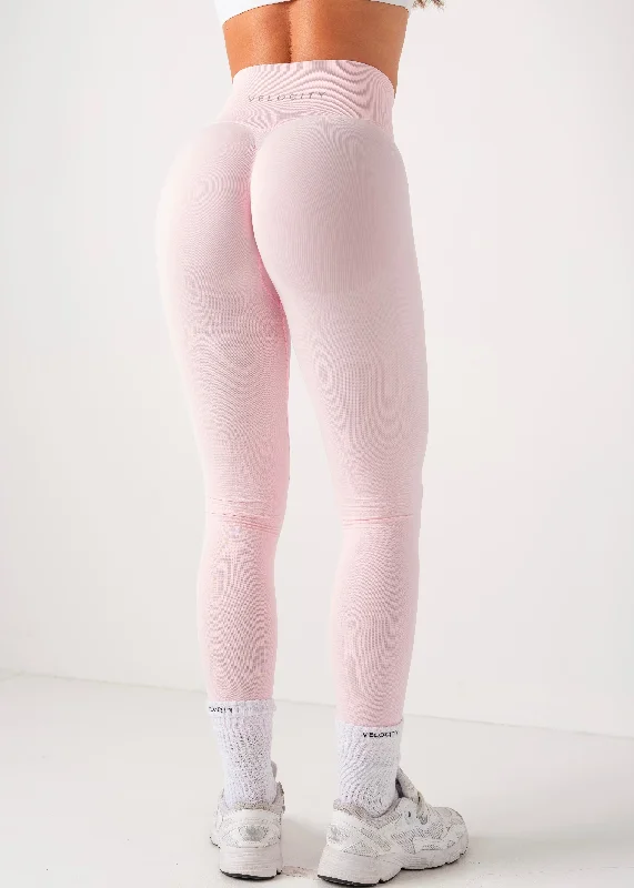 ULTIMATE SEAMLESS SCRUNCH LEGGINGS MINI - GUAVA Stylish Lightweight Leggings