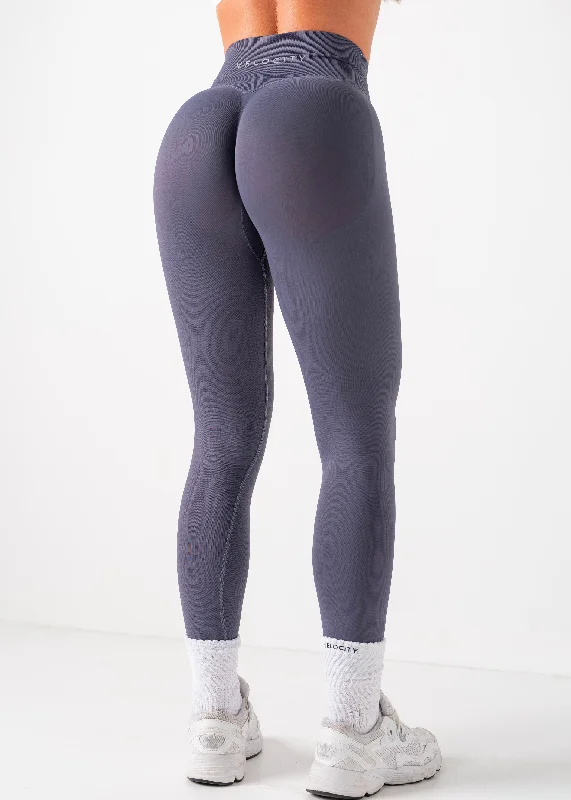 ULTIMATE SEAMLESS SCRUNCH LEGGINGS MINI - INK Stylish Yoga Leggings