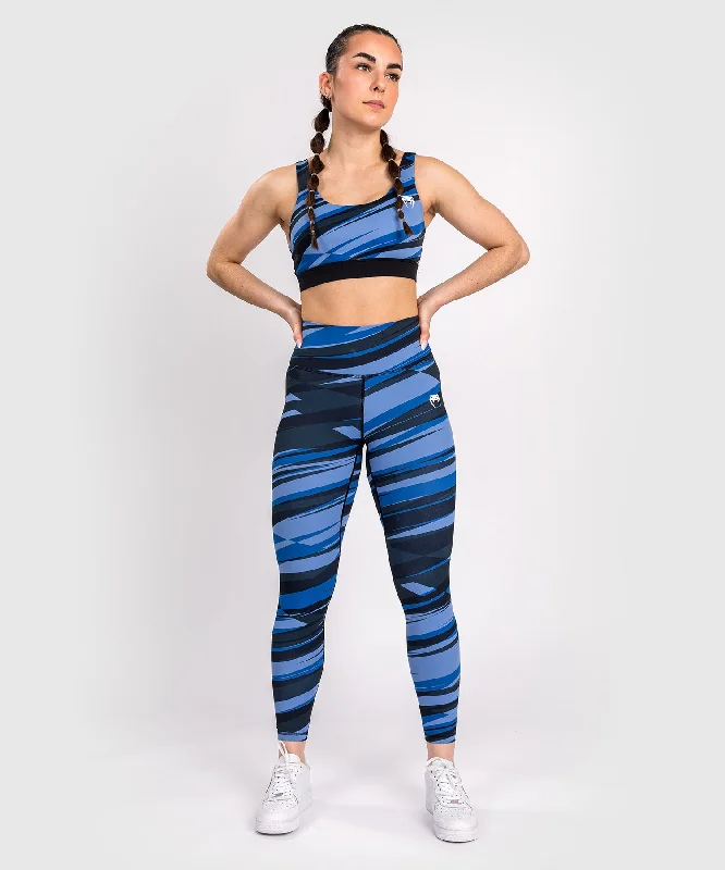 Venum Abyss Leggings 7/8 para Mujer - Azul Sombra Cozy Textured Workout Leggings