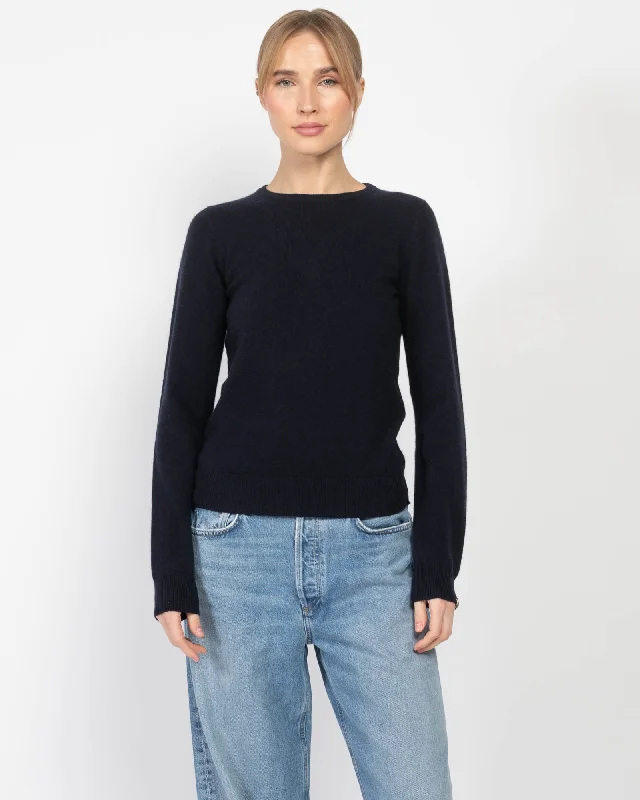 Body Sweater Notch Collar Peter Pan Collar Cowl Neck