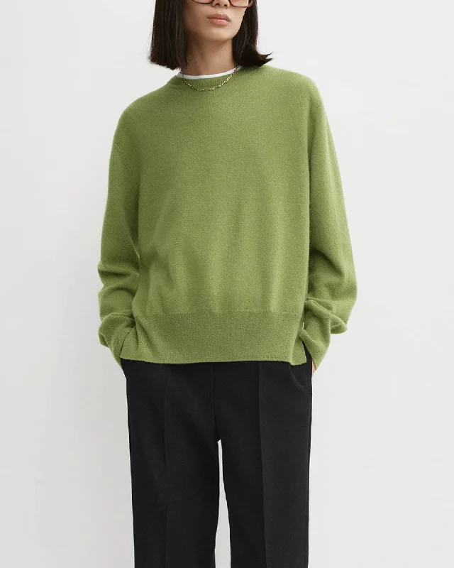 Crewneck Cashmere Sweater Collared Crew Neck Turtle Neck