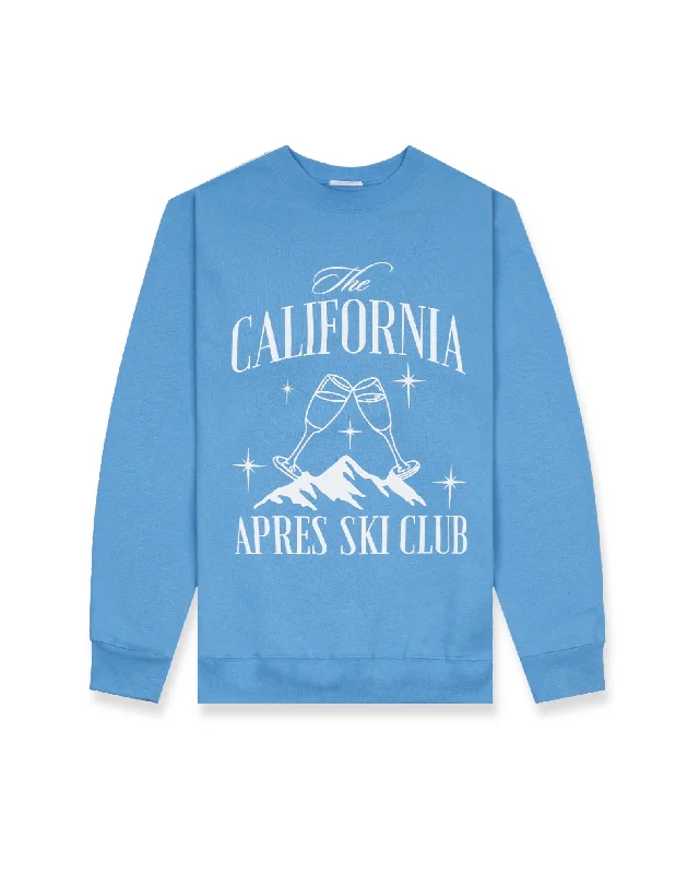 Women's Apre Ski Club Crewneck Sweater Long Sweater Short Sweater Cropped Sweater