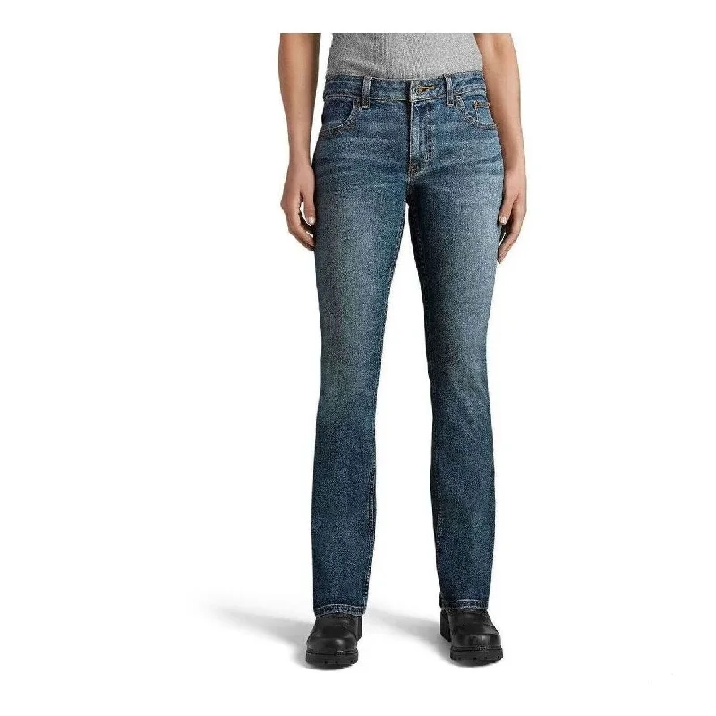 99070-20vw Harley WOMENS CURVY BOOTCUT PERFORMANCE  JEANS - 99070-20VW Casual Bootcut Ripped Jeans