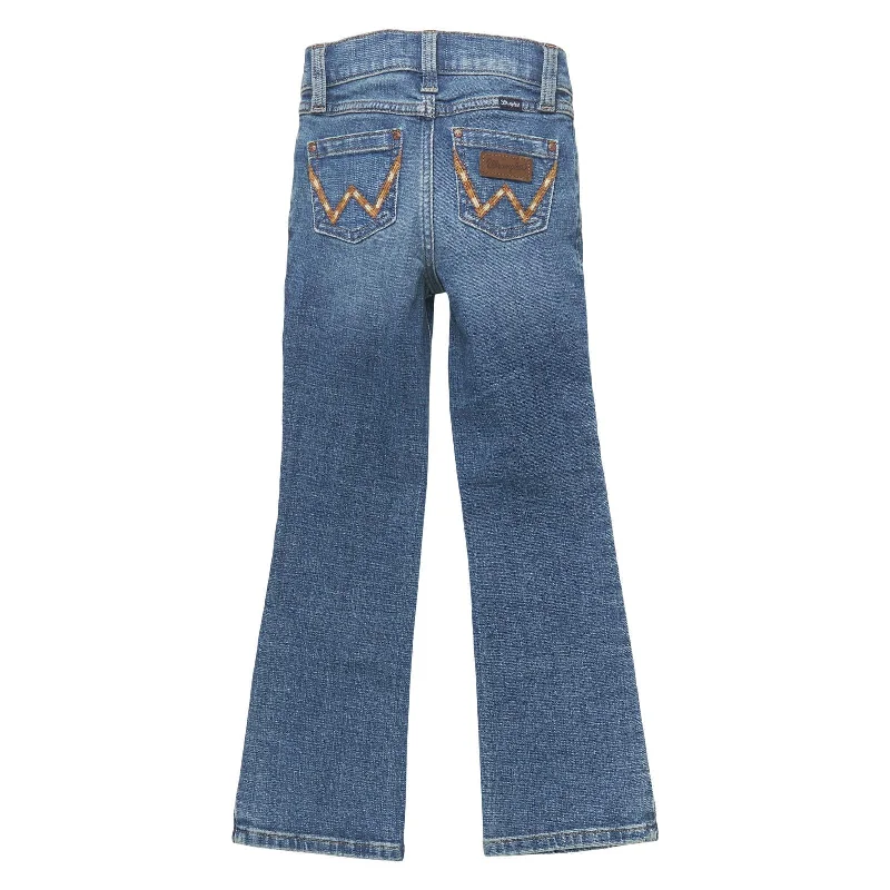 Girl's Wrangler Wendy Bootcut Jeans Fashionable Jeggings Style Jeans