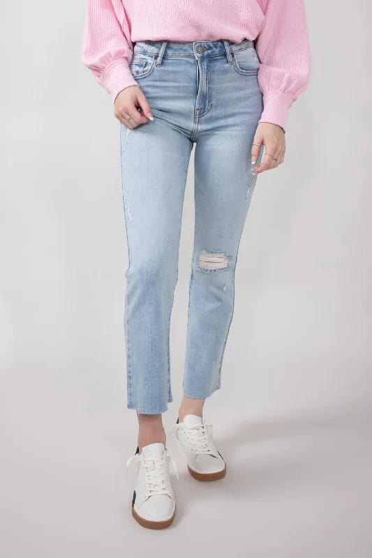 Hidden High Rise Bootcut Jeans for Women | HD3214BT-LT Fashionable Slim Fit Jeans