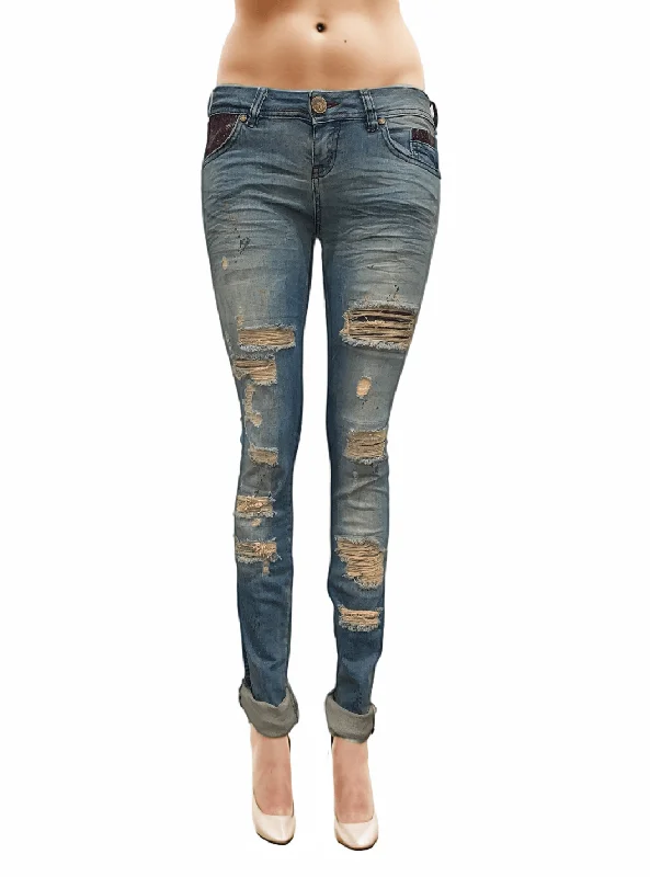 53  WOMENS Jeans Comfortable Stretch Denim Jeans