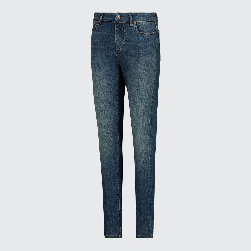 TSHEPO LADIES SKINNY ROYAL TAKALANI JEANS, LIGHT WASH Stylish High-Waisted Denim