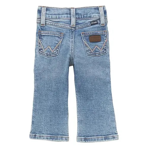 Wrangler Baby Bootcut Jeans Casual Wide-Legged Denim Jeans