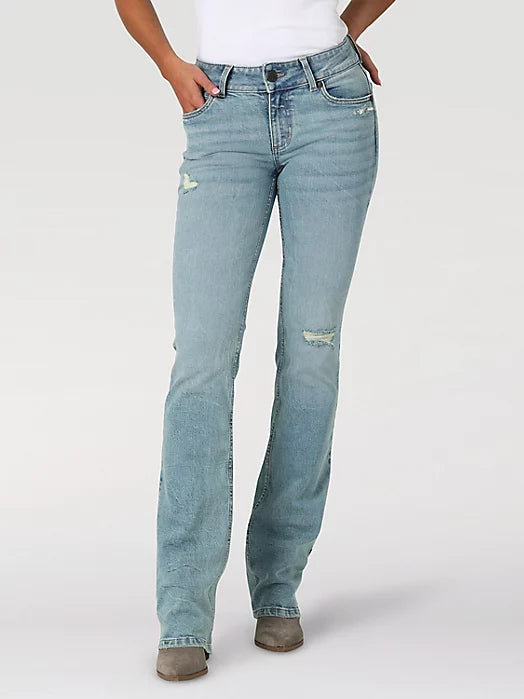 Wrangler Retro Mae Jeans Fashionable Bootcut Jeans